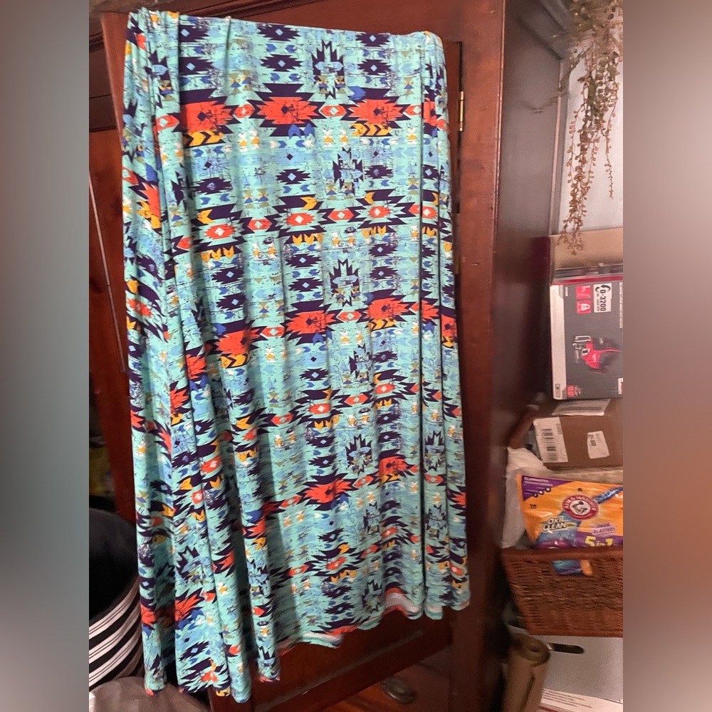 Colorful Patterned Women's Skirt